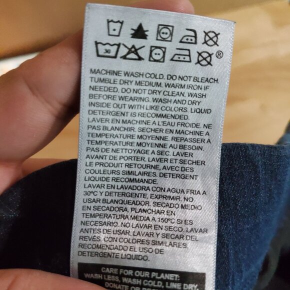 Signature Levi Strauss Jeans Womens Size 18 Long Blue Shaping Pull-On Skinny - Picture 5 of 12